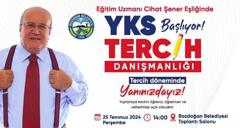 Bozdoğan Belediyesi’nden Üniversite Adaylarına Ücretsiz YKS Tercih Danışmanlığı